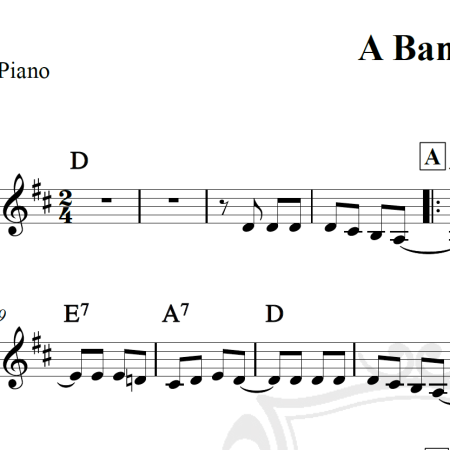 A Banda - Chico Buarque - Piano