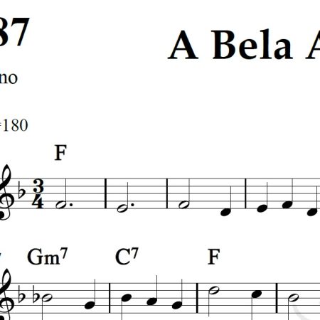 A Bela Adormecida - Tchaikovsky - Piano