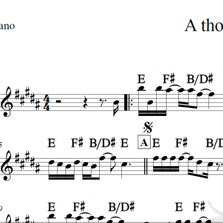 A thousand miles - Vanessa Carlton - Piano