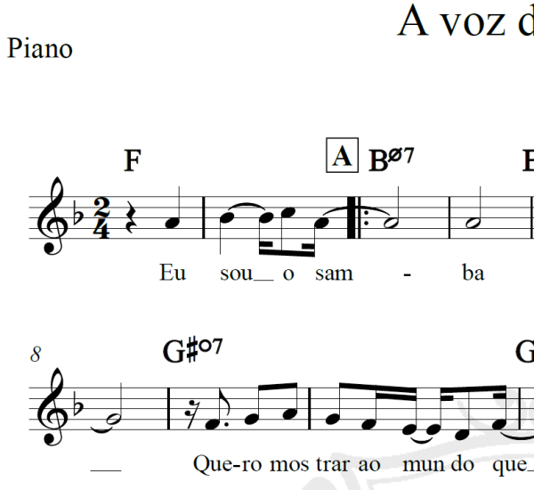 A voz do morro - Zé Keti - Piano/Vocal