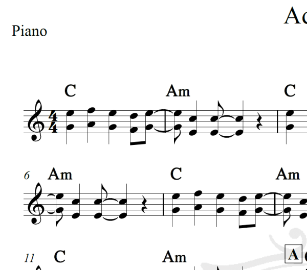 Adeus - Móveis Coloniais de Acaju - Piano