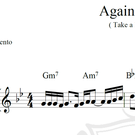 Against all odds - Phill Collins - Piano