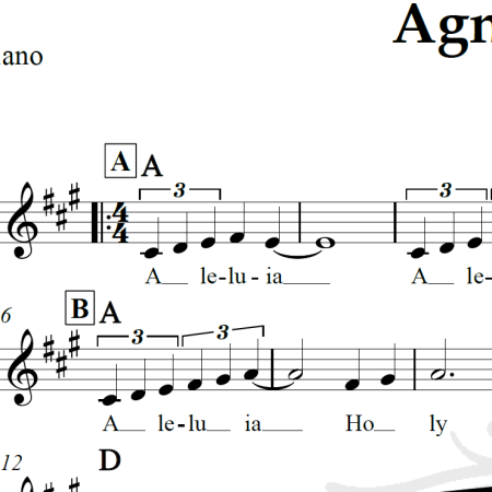 Agnus Dei - Michael W. Smith - Piano/Vocal