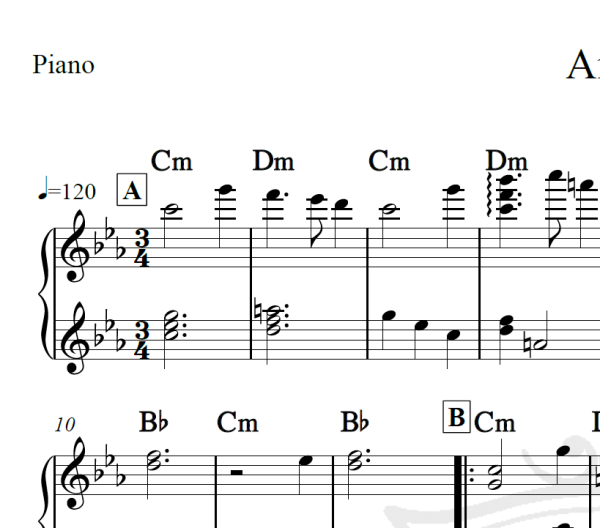 Aimo - Macross Frontier - Piano