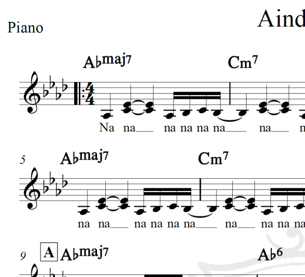 Ainda bem - Vanessa da Mata - Piano/Vocal