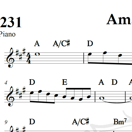 Amar Você - Fernanda Brum - Piano/Vocal