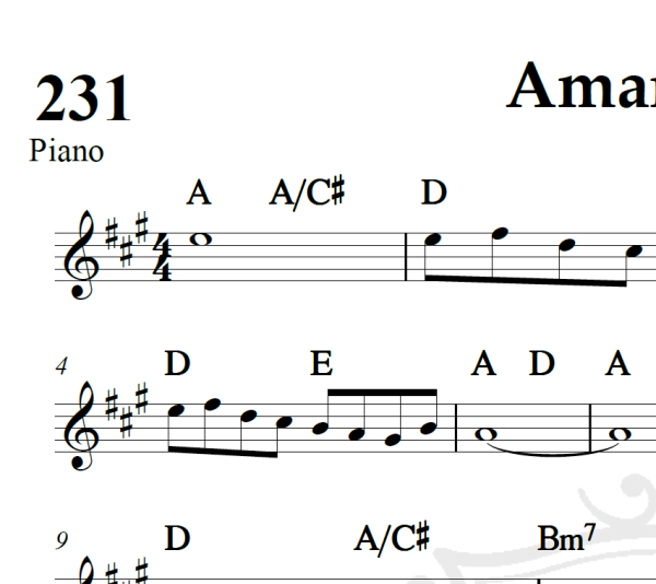 Amar Você - Fernanda Brum - Piano/Vocal