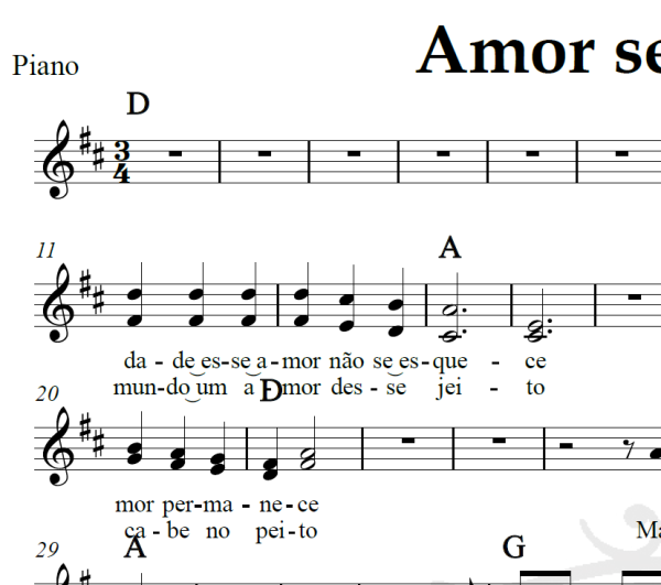 Amor sem limite - Roberto Carlos - Piano/Vocal