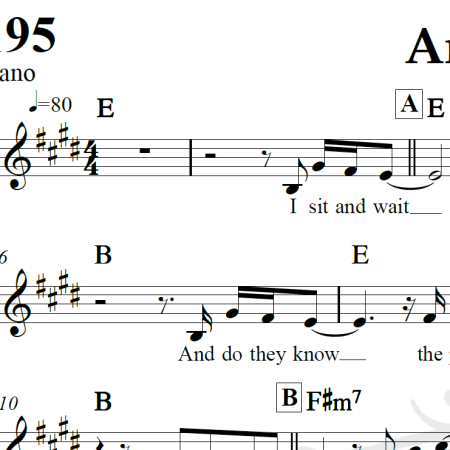 Angels - Robbie Williams - Piano/Vocal