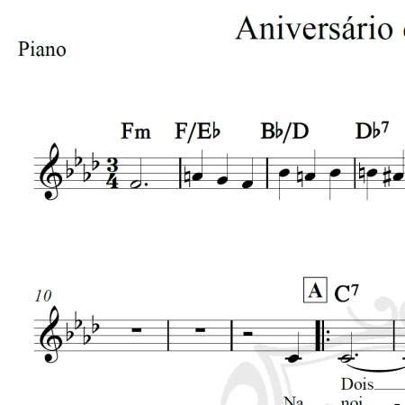 Aniversário de casamento - Francisco Petrônio - Piano/Vocal