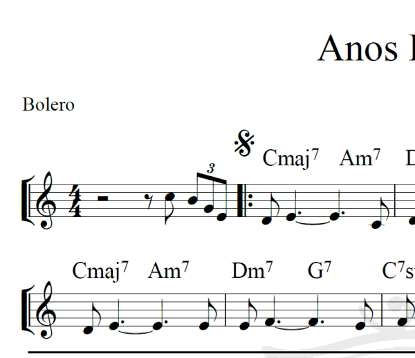 Anos Dourados - Tom Jobim/Chico Buarque - Piano