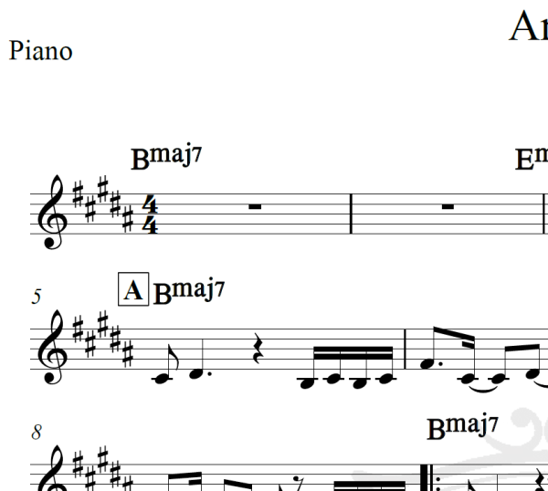 Areia - Sandy e Lucas Lima - Piano