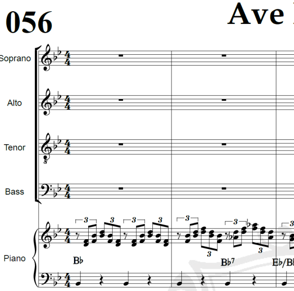 Ave Maria - Schubert - Arranjo Coral