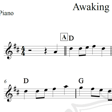 Awaking the centuries - Haggard - Piano