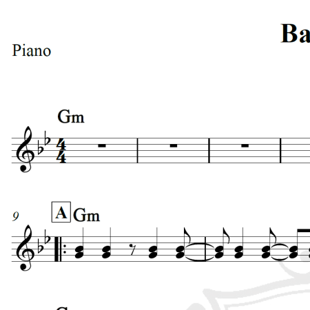 Bad guy - Billie Elish - Piano