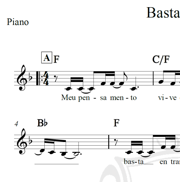 Basta querer - Padre Marcelo Rossi - Piano/Vocal