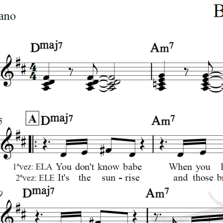 Best part - Daniel Caesar & H.E.R. - Piano/Vocal