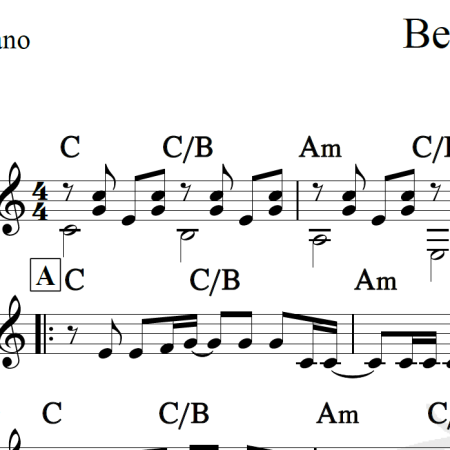 Better Place - Rachel Platten - Piano