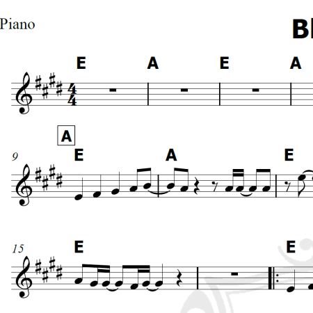 Black - Pearl Jam - Piano