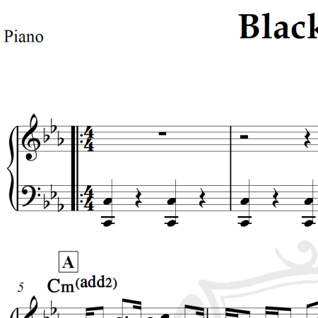 Black Sails - Piano
