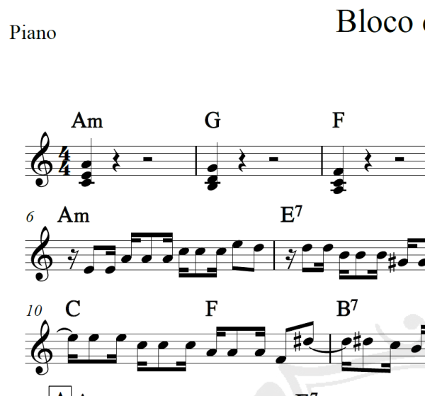 Bloco do prazer - Morais Moreira - Piano/Vocal