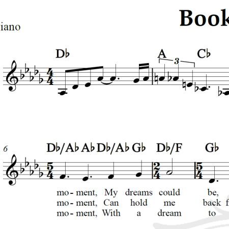 Book of days - Enya - Piano/Vocal