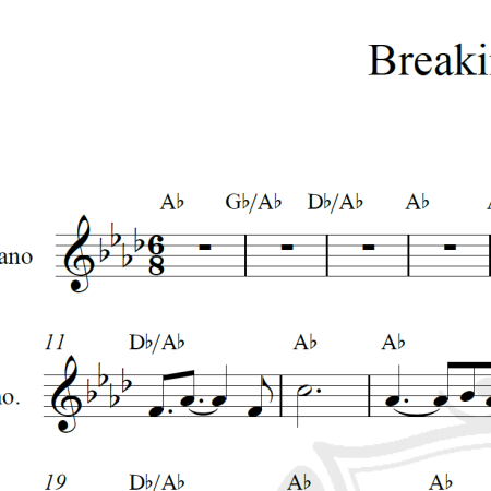 Breaking the girl - Red Hot Chili Peppers - Piano