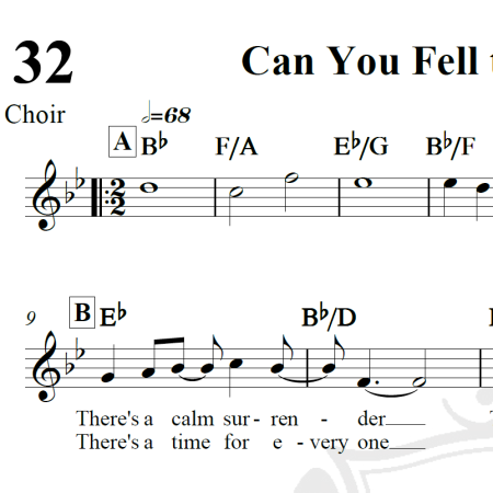 Can You Fell the Love Tonight - Elton John - Arranjo Coral