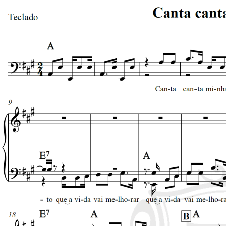 Canta canta minha gente - Martinho da Vila - Arranjo Coral