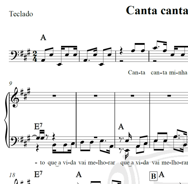 Canta canta minha gente - Martinho da Vila - Arranjo Coral