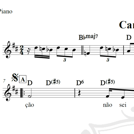 Carinhoso - Pixinguinha - Piano/Vocal