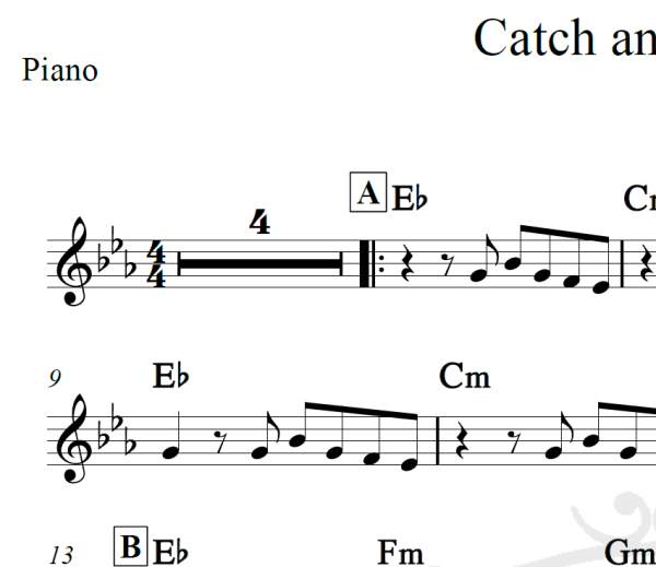 Catch and Release - Matt Simons - Piano