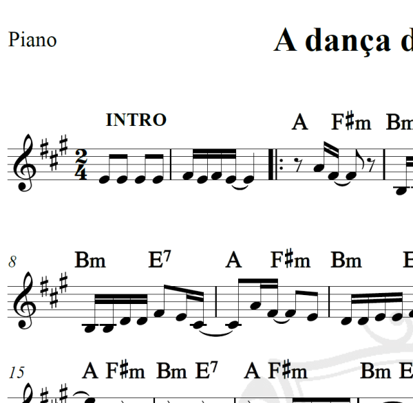 A dança do bumbum - É o Tchan - Cifra