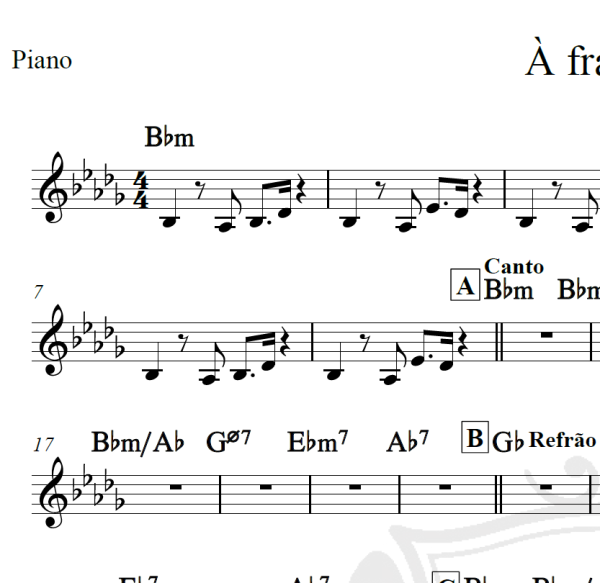 À francesa - Marina Lima - Cifra