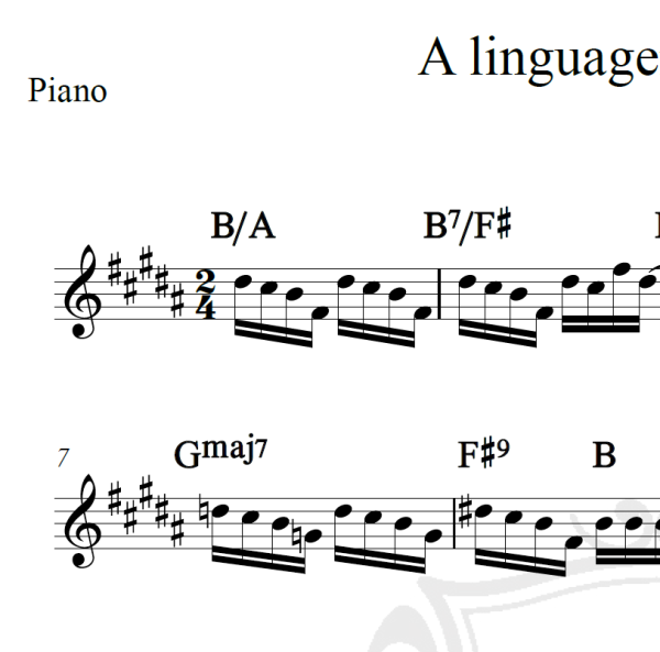 A linguagem dos olhos - Péricles - Cifra