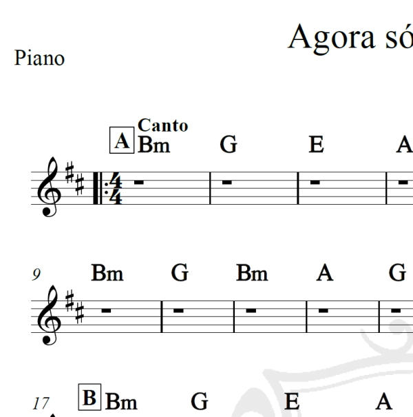 Agora só falta você - Rita Lee - Cifra