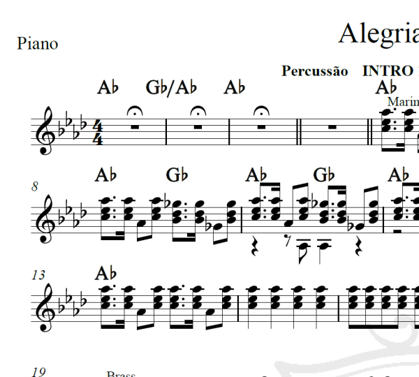 Alegria original - Timbalada - Cifra