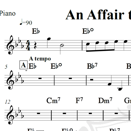 An Affair to Remember - Nat King Cole - Cifra