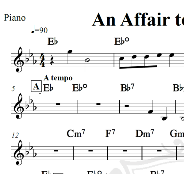 An Affair to Remember - Nat King Cole - Cifra