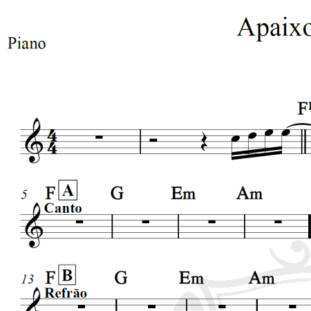Apaixonadinha - Marília Mendonça - Cifra