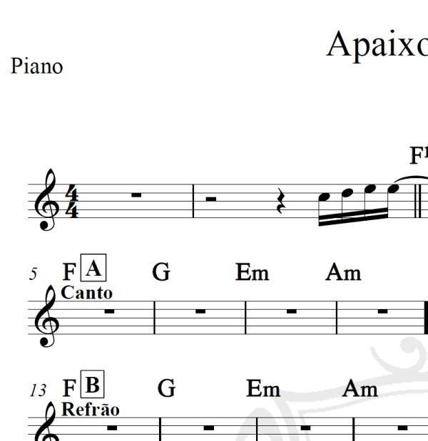 Apaixonadinha - Marília Mendonça - Cifra