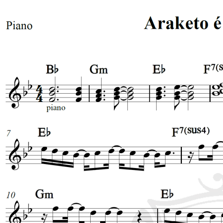 Araketo é bom demais - Araketo - Cifra