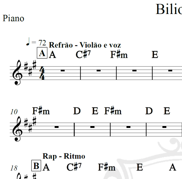 Bilionaire - Bruno Mars - Cifra