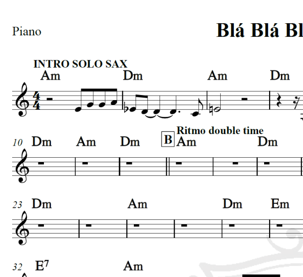Blá Blá Blá Eu te amo - Lobão - Cifra