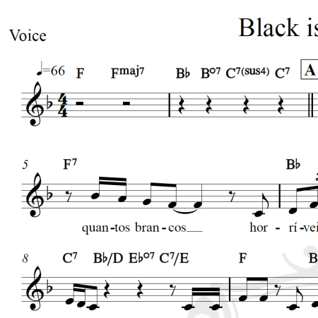 Black is beautiful - Elis Regina - Piano/Vocal