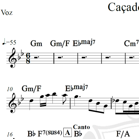 Caçador de mim - Milton Nascimento - Piano/Vocal