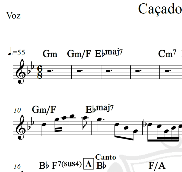 Caçador de mim - Milton Nascimento - Piano/Vocal