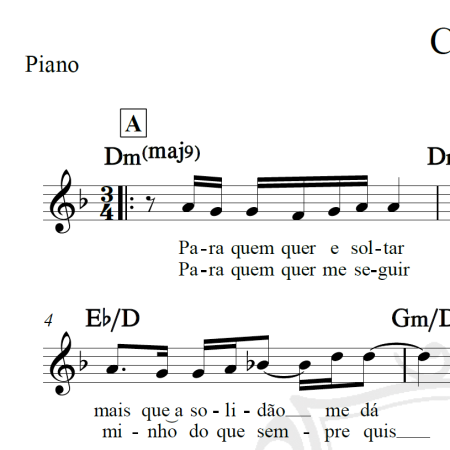 Cais - Milton Nascimento - Piano/Vocal