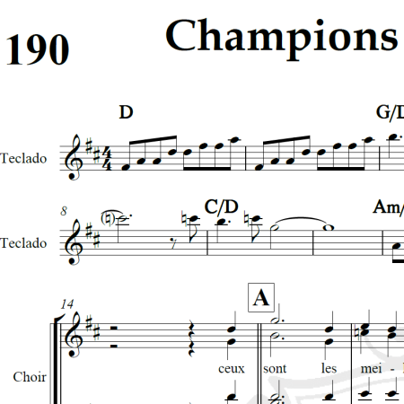 Champions League theme - Arranjo Coral