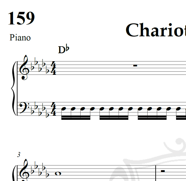 Chariots of fire - Vangelis - Piano
